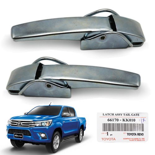 Rear tailgate handle - rear, chrome