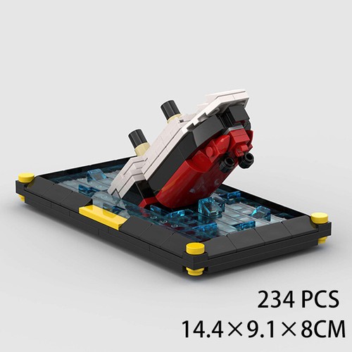 234 pcs moc titanic - titanic, cruise