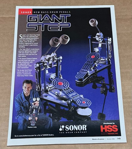 Sonor pedals thomas lang - sonor,
