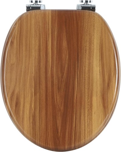 Soft close wooden - close, toilet