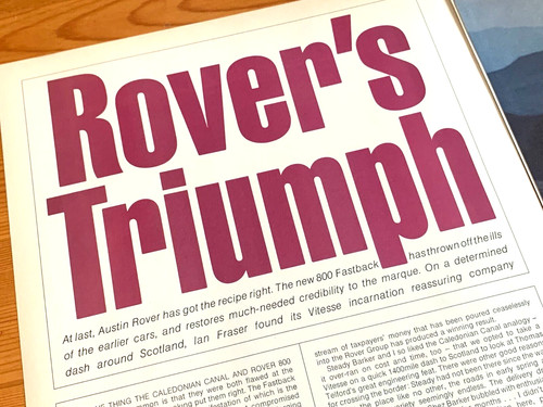 Rover 800 vitesse - vitesse, fastback