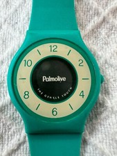 PALMOLIVE Watch UNTESTED and needs battery.