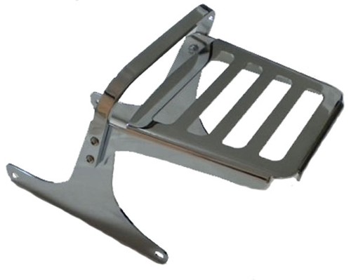 Chrome steel luggage - steel,