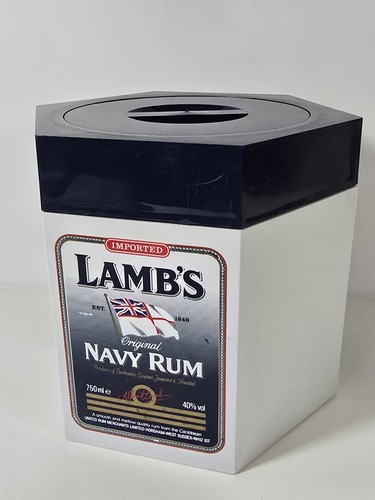 Vintage lamb navy - navy, rum