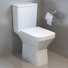 Square Close Coupled Toilet