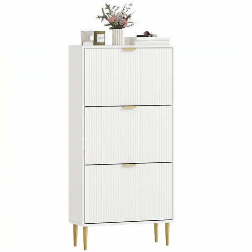 Homcom slim shoe - homcom, storage