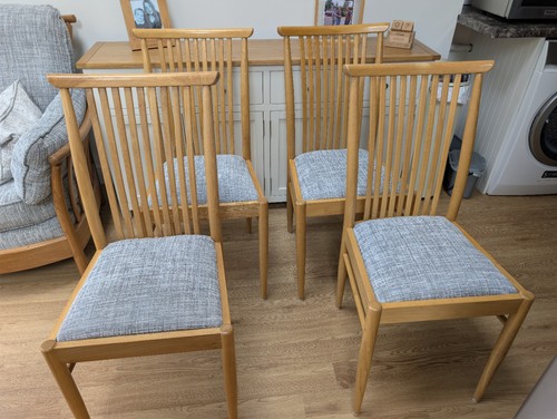 Four genuine ercol teramo oak - four,