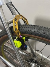 Limited Edition Magura Olympia Hydraulic Brake Booster for HS33. Rare In Gold.