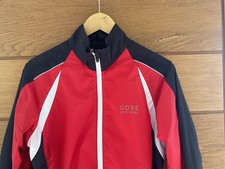 Gore Cycle Wear Jacket Active Shell WindStopper Red Medium