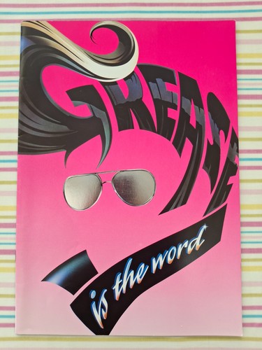 Grease souvenir programme - souvenir, 1996