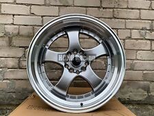 4X 17" Meister S1 style deep dish wheels 5X120 7.5J ET35 for BMW E36 E46 E90