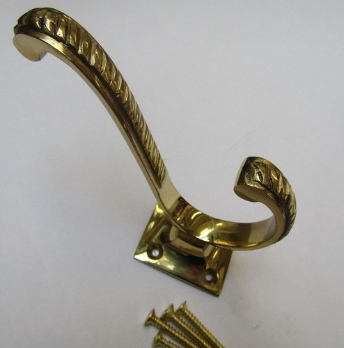 Brass hat and - and, hooks