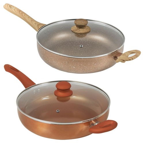 28cm deep saute pan lidded - saute,