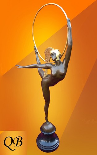 Art deco bronze 1920 - art, 1920's