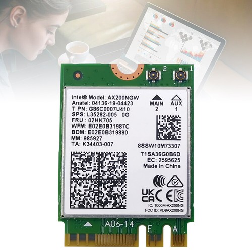 Ax200ngw intel wifi wireless - ax200ngw,