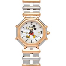 Gerald Genta G.3491.7 Retro Fantasy Mickey Mouse Disney Watch Quartz Shell Dial 