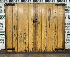 Side hinged garage doors - side,