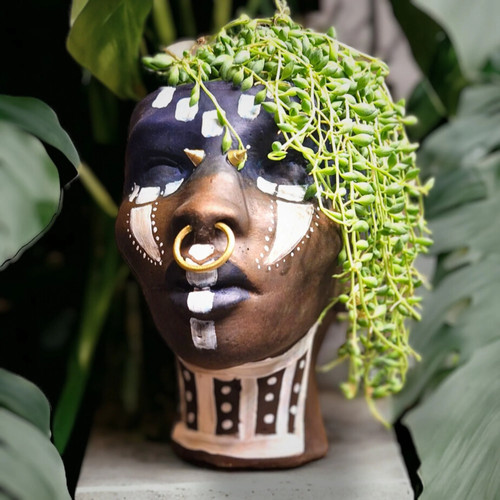 African head planter - planter, hand