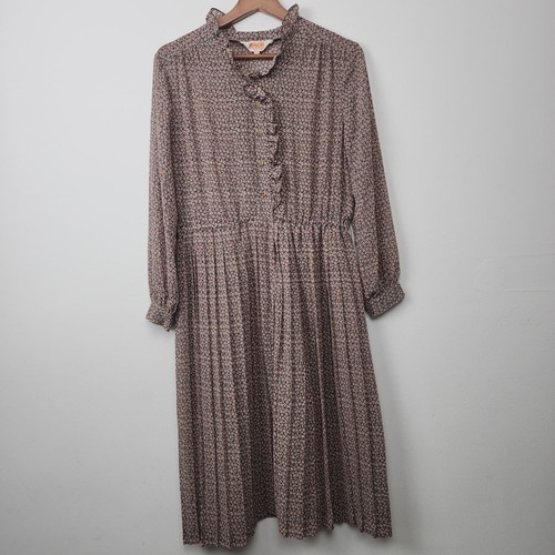 Vintage women grey ditsy - , women's