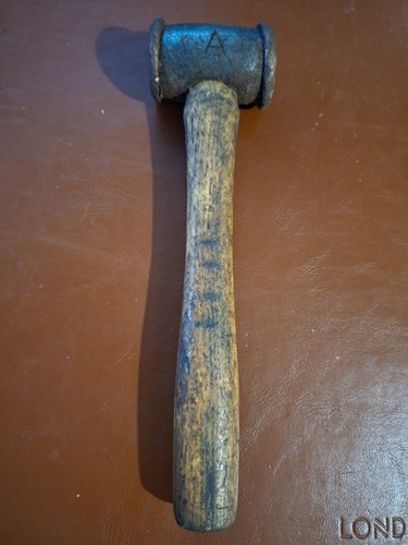 Vintage copper hammer - hammer, mallet