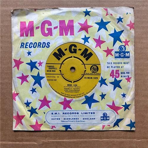 Conway twitty mona lisa - twitty, 7"