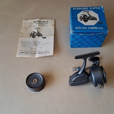 Vintage Edgar Sealey Diamond Super 1000 Spinning reel with box and spare spool