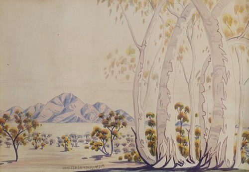 Original watercolour walter - original,