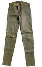 Real Leather Leggings Trousers