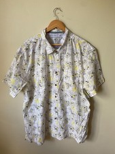 Mantaray Hawaiian  Shirt size  3XL XXXL  cotton