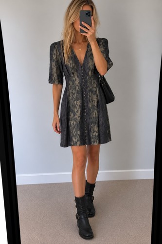 Allsaints kota masala dress - allsaints,