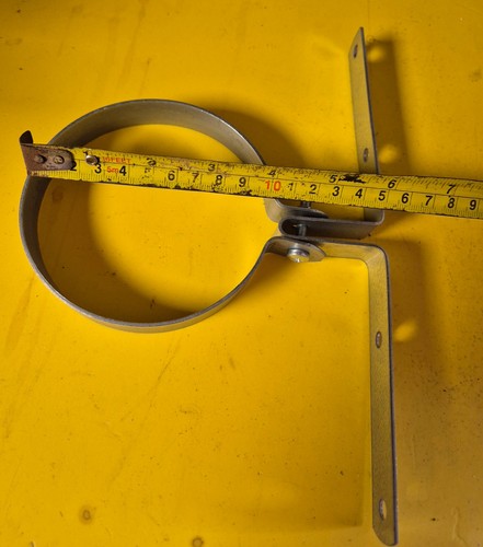 Flue clamp bracket - flue, 100mm