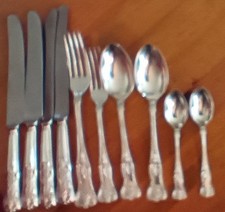 Mappin & Webb - Kings Pattern - Mappin Plate - 10 Pieces - Top