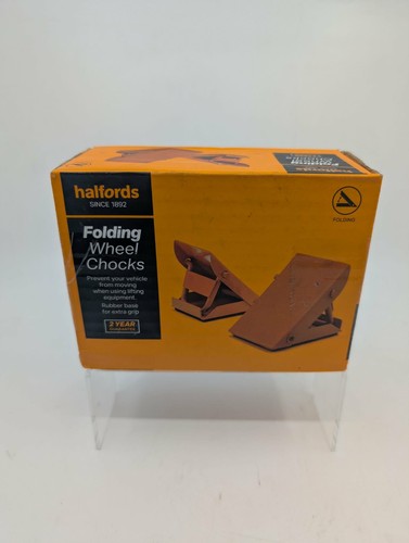 Halfords folding wheel chocks - folding,