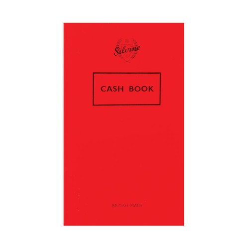 Silvine plain cash book - plain,