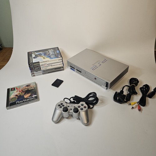 Sony playstation silver - playstation,