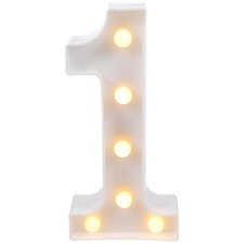  Decorative LED Light up Number Big Numbers for Party Decorations