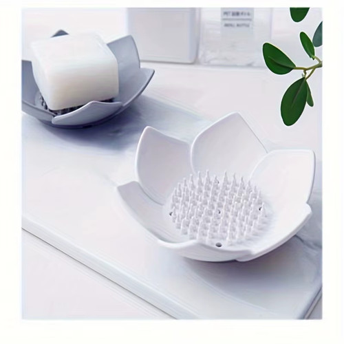 Lotus soap holder silicone - soap,