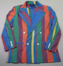 Ralph Lauren Jacket Men's Medium Striped Smart Formal Boating Punting Blazer