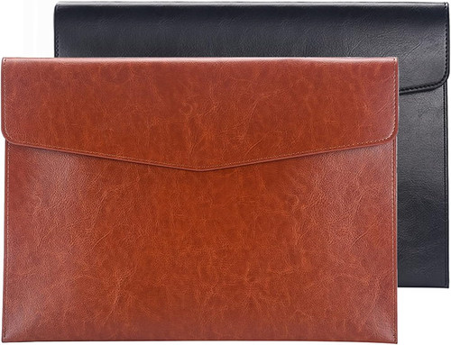 Leather file folder - pu, a4