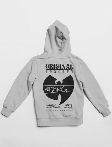 Tang back print hoodie - back,