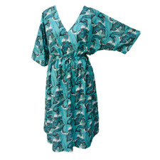 Cotton Printed Maxi Kaftan
