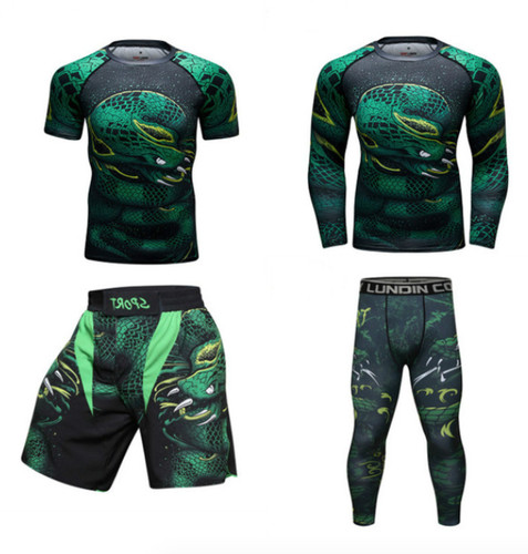Rattlesnake bjj mma rash - mma,