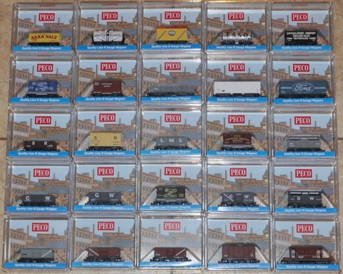 Peco gauge wagons rolling - peco,