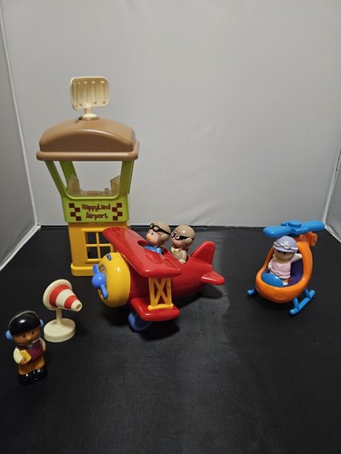 Happyland airport playset - happyland,