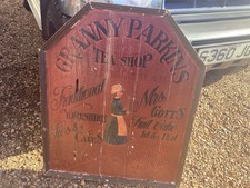 Vintage Large Wooden