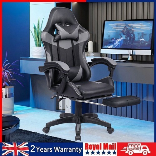 Leather gaming chair office - leather,