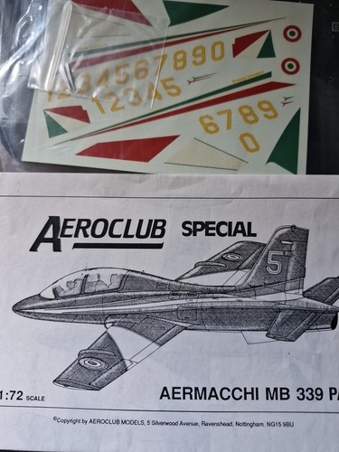 Aeroclub decals detail - aeroclub,
