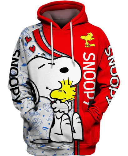 Snoopy all over - over, hoodie