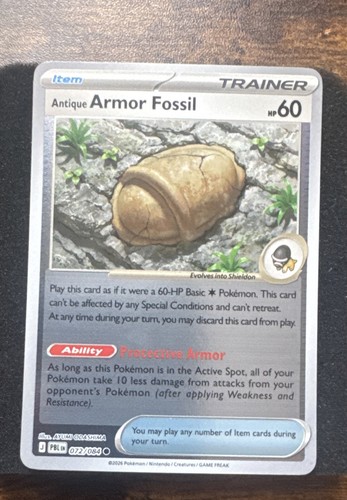 Antique armor fossil - antique, 072/084