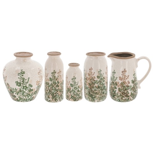 Natural garden ceramic - natural, vase